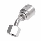 Weatherhead by Danfoss Z Series Crimp Hose Fittings Female Swivel DIN 24 Seat 45 Light 0.39 IN Metric -6