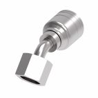 Weatherhead by Danfoss Z Series Crimp Hose Fittings Female Swivel DIN 24 Seat 45 Heavy 0.55 IN Metric -6
