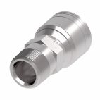 Weatherhead by Danfoss Z Series Crimp Hose Fittings BSPT Tapered Male Rigid 1/4 IN BSPT -4