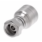 Weatherhead by Danfoss Z Series Crimp Hose Fittings BSPP 60 Cone Female Swivel Straight 3/8 IN BSPP -6