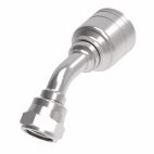 Weatherhead by Danfoss Z Series Crimp Hose Fittings BSPP 60 Cone Female 45 Elbow 1/4 IN BSPP -4