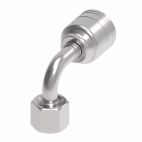 Weatherhead by Danfoss Z Series Crimp Hose Fittings Female Swivel DIN 24 Seat 90 Light 0.32 IN Metric -4