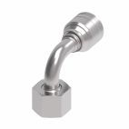 Weatherhead by Danfoss Z Series Crimp Hose Fittings Female Swivel DIN 24 Seat 90 Heavy 1 IN Metric -16