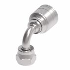 Weatherhead by Danfoss Z Series Crimp Hose Fittings BSPP 60 Cone Female 90 Elbow 1/4 IN BSPP -4