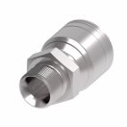 Weatherhead by Danfoss Z Series Crimp Hose Fittings BSPP 60 Cone Male Rigid 1/4 IN BSPP -4