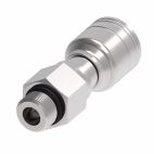 Weatherhead by Danfoss Z Series Crimp Hose Fittings Male Straight Thread O-Ring Swivel 7/8 IN ORB -12