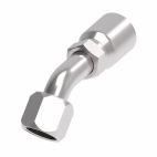 Weatherhead by Danfoss 069 E Series Crimp Hose Fittings JIC 37 Female Swivel 45 Tube Elbow 7/16 IN JIC 37 -4