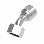 Weatherhead by Danfoss Z Series Crimp Hose Fittings Female Swivel DIN 24 Seat 45 Heavy 0.59 IN Metric -6