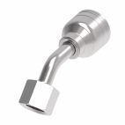 Weatherhead by Danfoss Z Series Crimp Hose Fittings BSPP 60 Cone Female 45 Elbow 3/8 IN BSPP -6