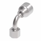 Weatherhead by Danfoss Z Series Crimp Hose Fittings BSPP 60 Cone Female 90 Elbow 3/8 IN BSPP -6
