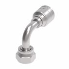 Weatherhead by Danfoss Z Series Crimp Hose Fittings BSPP 60 Cone Female 90 Elbow 1/2 IN BSPP -6