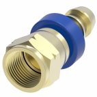 Weatherhead by Danfoss 100 B Series Field Attachable Hose Fittings SAE 45 Flare Female Swivel 5/8 IN SAE 45 -6