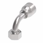 Weatherhead by Danfoss Z Series Crimp Hose Fittings Female Swivel DIN 24 Seat 90 Light 0.71 IN Metric -10