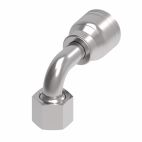 Weatherhead by Danfoss Z Series Crimp Hose Fittings Female ORS Swivel Short Drop 90 Elbow 1 IN FOR-SEAL -10