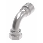 Weatherhead by Danfoss Z Series Crimp Hose Fittings Female ORS Swivel Short Drop 90 Elbow 1 7/16 IN FOR-SEAL -12