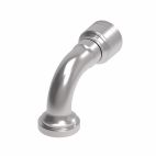 Weatherhead by Danfoss Z Series Crimp Hose Fittings Split Flange 90 Tube Elbow Code 61 1 IN Flanged -12