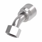 Weatherhead by Danfoss Z Series Crimp Hose Fittings Female ORS Swivel 45 Elbow 1 7/16 IN FOR-SEAL -16
