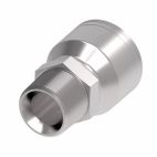 Weatherhead by Danfoss Z Series Crimp Hose Fittings BSPT Tapered Male Rigid 3/8 IN BSPT -6