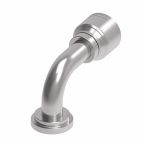 Weatherhead by Danfoss Z Series Crimp Hose Fittings Split Flange 90 Tube Elbow Code 61 1.25 IN Flanged -20