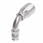 Weatherhead by Danfoss 213 N series Field Attachable Hose Fittings Inverted Male Swivel 90 Elbow 1/2 IN MPT -5
