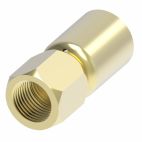 Weatherhead by Danfoss 229 P Series Crimp Hose Fittings SAE 45 Flare Female Swivel 5/8 IN SAE 45 -6