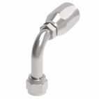 Weatherhead by Danfoss 247 N series Field Attachable Hose Fittings JIC 37 Female Swivel 90 Long Drop Elbow 1/2 IN JIC 37 -5