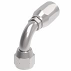 Weatherhead by Danfoss 247 N series Field Attachable Hose Fittings SAE 45 Female Swivel 90 Elbow 5/8 IN SAE 45 -6