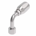 Weatherhead by Danfoss 425 N series Field Attachable Hose Fittings JIC 37 Female Swivel 90 Long Drop Elbow 7/16 IN JIC 37 -4