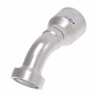 Weatherhead by Danfoss 4S Series Crimp Hose Fittings CAT Flange 45 Elbow 2.13 IN Flanged -16