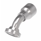 Weatherhead by Danfoss 4S Series Crimp Hose Fittings SAE Code 62 Flange 45 Elbow 3/4 IN Flanged -8