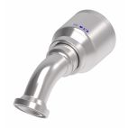 Weatherhead by Danfoss 4S Series Crimp Hose Fittings SAE Code 61 Flange 45 Elbow 1.75 IN Flanged -20