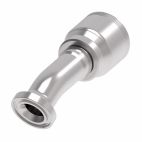 Weatherhead by Danfoss 4S Series Crimp Hose Fittings SAE Code 61 Flange 22.5 Elbow 1.88 IN Flanged -16