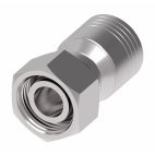 Weatherhead by Danfoss 4S Series Crimp Hose Fittings Female Swivel 30 Flare Metric 1/2 IN Metric -8