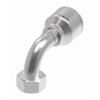 Weatherhead by Danfoss 4S Series Crimp Hose Fittings Female Swivel DIN 24 Seat 90 Elbow 36 MM Metric -12