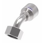 Weatherhead by Danfoss 4S Series Crimp Hose Fittings Female Swivel DIN 24 Seat 45 Elbow 46 MM Metric -12