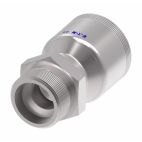 Weatherhead by Danfoss 4S Series Crimp Hose Fittings Male DIN 24 Seat 2.13 IN Metric -12