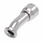Weatherhead by Danfoss 4S Series Crimp Hose Fittings SAE Code 61 Flange 22.5 Elbow 2.13 IN Flanged -16