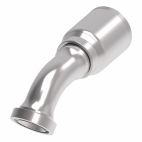 Weatherhead by Danfoss 4S Series Crimp Hose Fittings CAT Flange 45 Elbow 2.5 IN Flanged -24