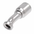 Weatherhead by Danfoss 4S Series Crimp Hose Fittings CAT Flange 22.5 Elbow 2.5 IN Flanged -24