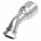Weatherhead by Danfoss 4S Series Crimp Hose Fittings Female BSPP Swivel 60 Cone 45 Elbow 2 IN BSPP -32