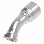 Weatherhead by Danfoss 4S Series Crimp Hose Fittings CAT Flange 45 Elbow 3.13 IN Flanged -32