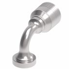 Weatherhead by Danfoss 4S Series Crimp Hose Fittings SAE Code 62 Flange 90 Elbow 1 1/4 IN Flanged -8