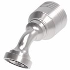 Weatherhead by Danfoss 4S Series Crimp Hose Fittings SAE Code 61 Flange 45 Elbow 1.19 IN Flanged -8