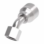 Weatherhead by Danfoss 4S Series Crimp Hose Fittings Female ORS Swivel 45 Elbow 1 7/16 IN ORS -12