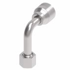 Weatherhead by Danfoss 4S Series Crimp Hose Fittings Female ORS Swivel 90 Long Drop Elbow 1 3/16 IN AN -12