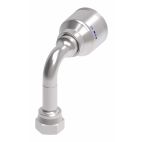 Weatherhead by Danfoss 4S Series Crimp Hose Fittings Female ORS Swivel 90 Long Drop Elbow 1 IN AN -12