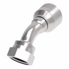 Weatherhead by Danfoss 4S Series Crimp Hose Fittings Female ORS Swivel 45 Elbow 1 3/16 IN ORS -10