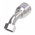 Weatherhead by Danfoss 4S Series Crimp Hose Fittings Female ORS Swivel 45 Elbow 1 11/16 IN ORS -20