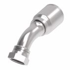 Weatherhead by Danfoss 4S Series Crimp Hose Fittings Female JIC/37 Swivel 45 Elbow 1 7/8 IN JIC 37 -24