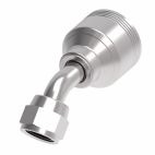 Weatherhead by Danfoss 4S Series Crimp Hose Fittings Female JIC/37 Swivel 45 Elbow 9/16 IN JIC 37 -6